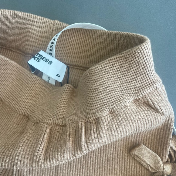 Mistress Rocks / House of CB Camel Ribbed Bottoms NWT - Picture 7 of 10